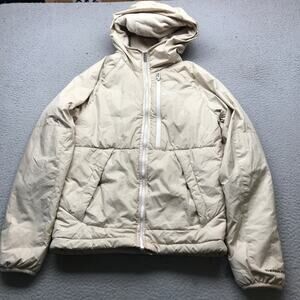 Nike Sportswear Therma‑FIT Legacy Hooded Jacket Mens XS Beige DD6857‑206